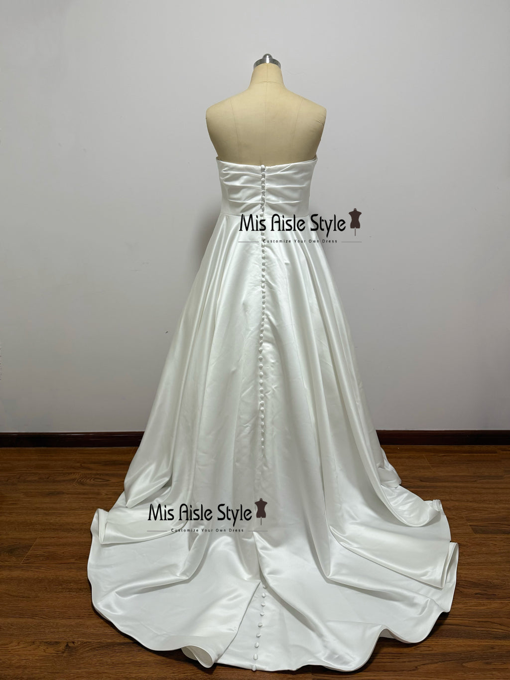 Satin Wedding Dress