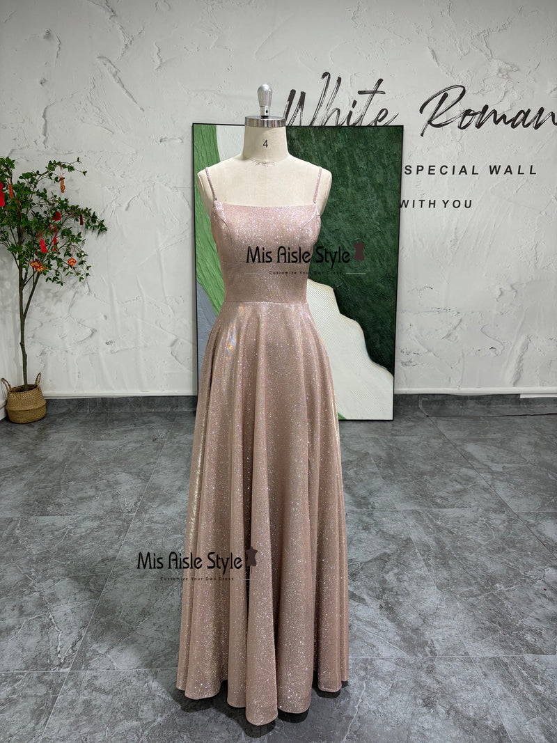 Pink Sparkle Prom Dress