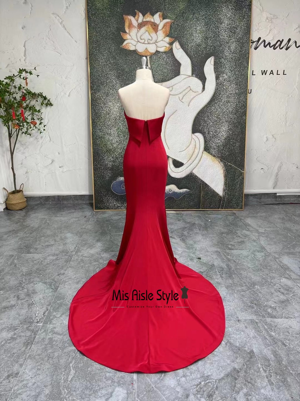 Off Shoulder Wedding Dress