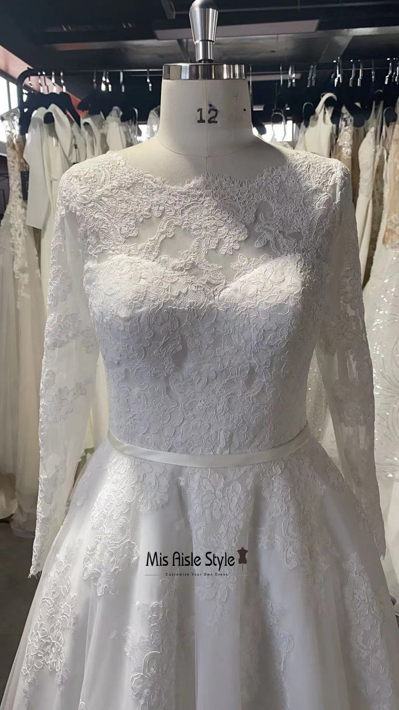 Modest Lace Wedding Dress