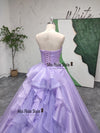 Lilac Wedding Gown