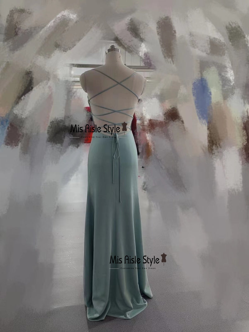 Satin Prom Dress
