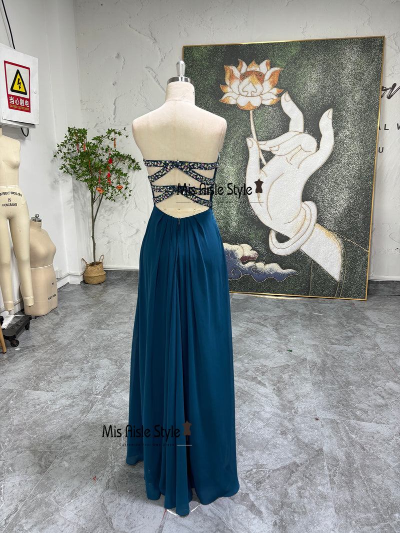 Full Length Bridesmaid Dress