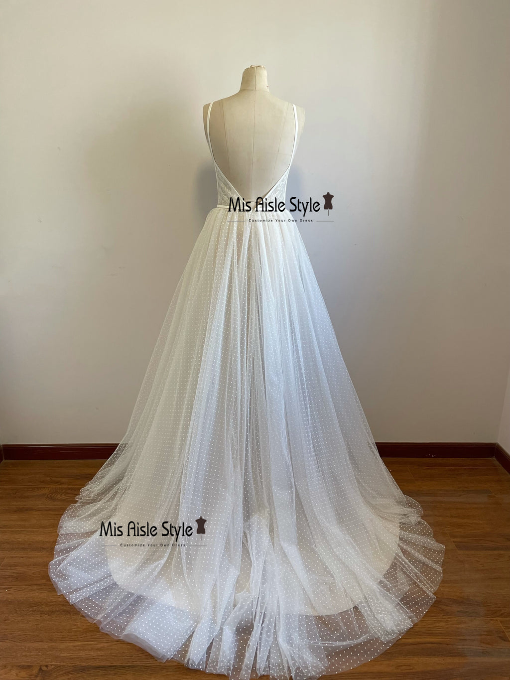 Open Back Wedding Dress
