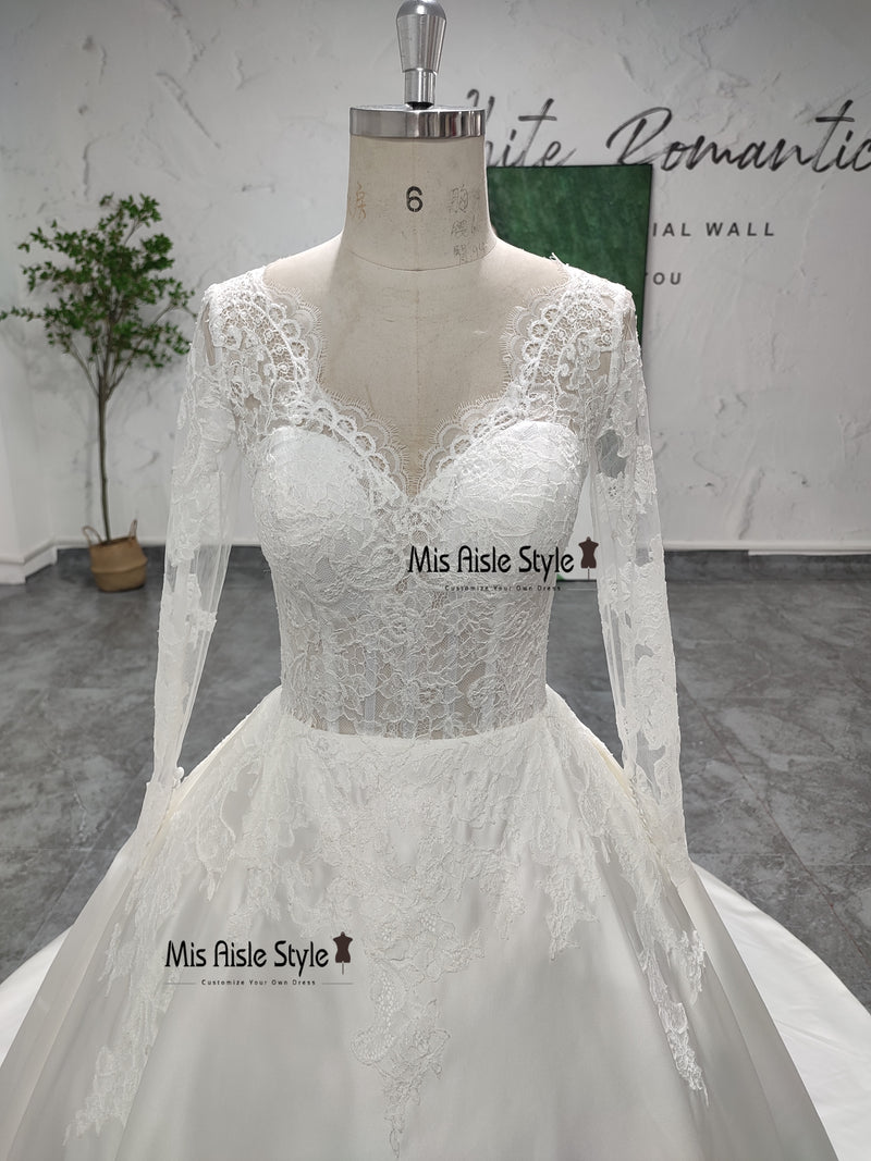 Long Sleeve Wedding Dress