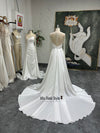 Sexy Long Sleeve Sparkle Wedding Dress