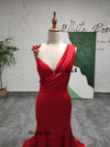 Sexy Red Bridal Dress