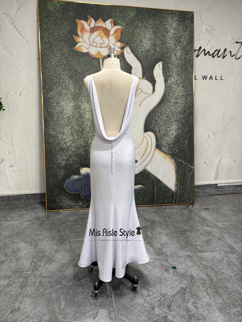 Sexy Back Wedding Dress