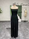 Black And Green Prom Dress