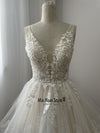 Tiered Skirt Bridal Dress
