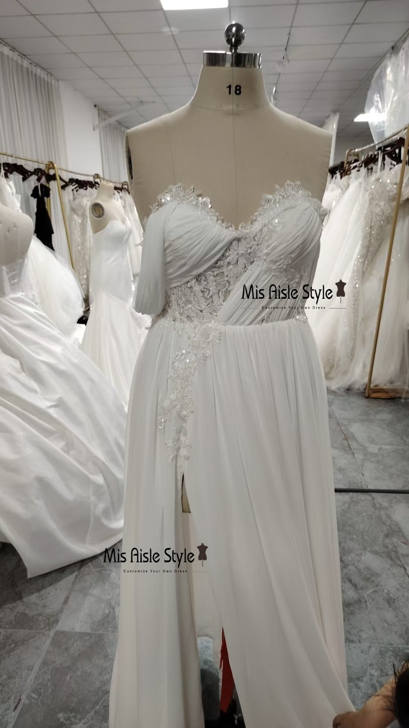 Sheer Wedding Dress