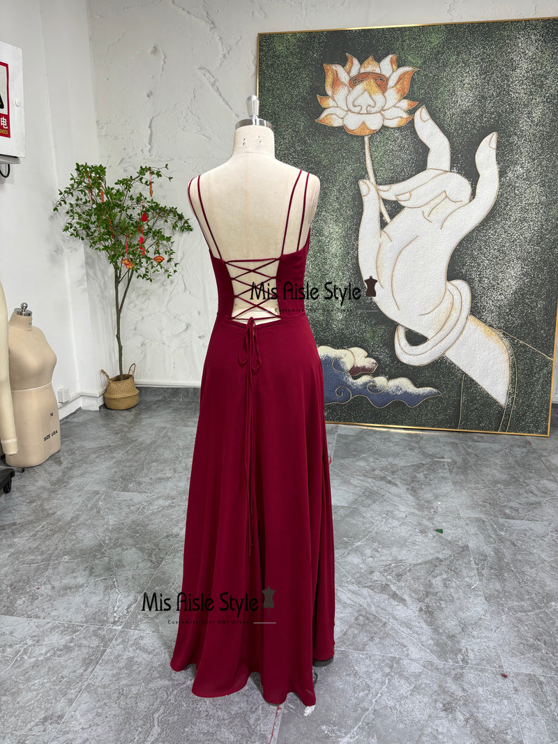 Full Length Bridesmaid Dress