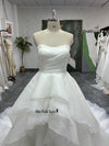 Tiered Skirt Wedding Dress