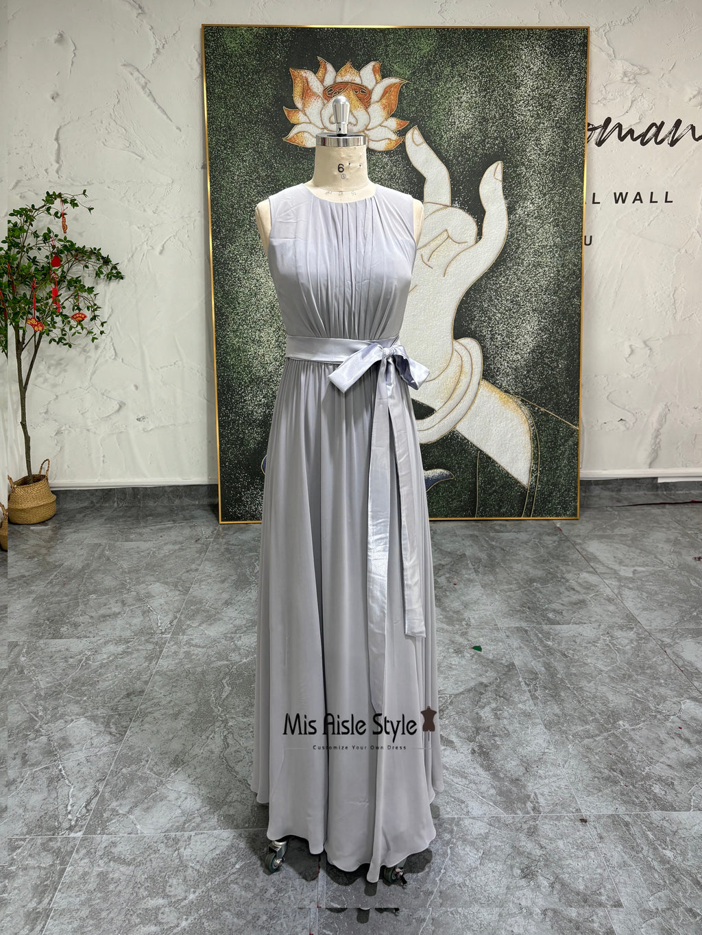 Full Length Bridesmaid Dress 