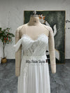 One Shoulder Wedding Dress