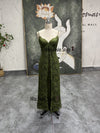 Vintage Sage Prom Dress