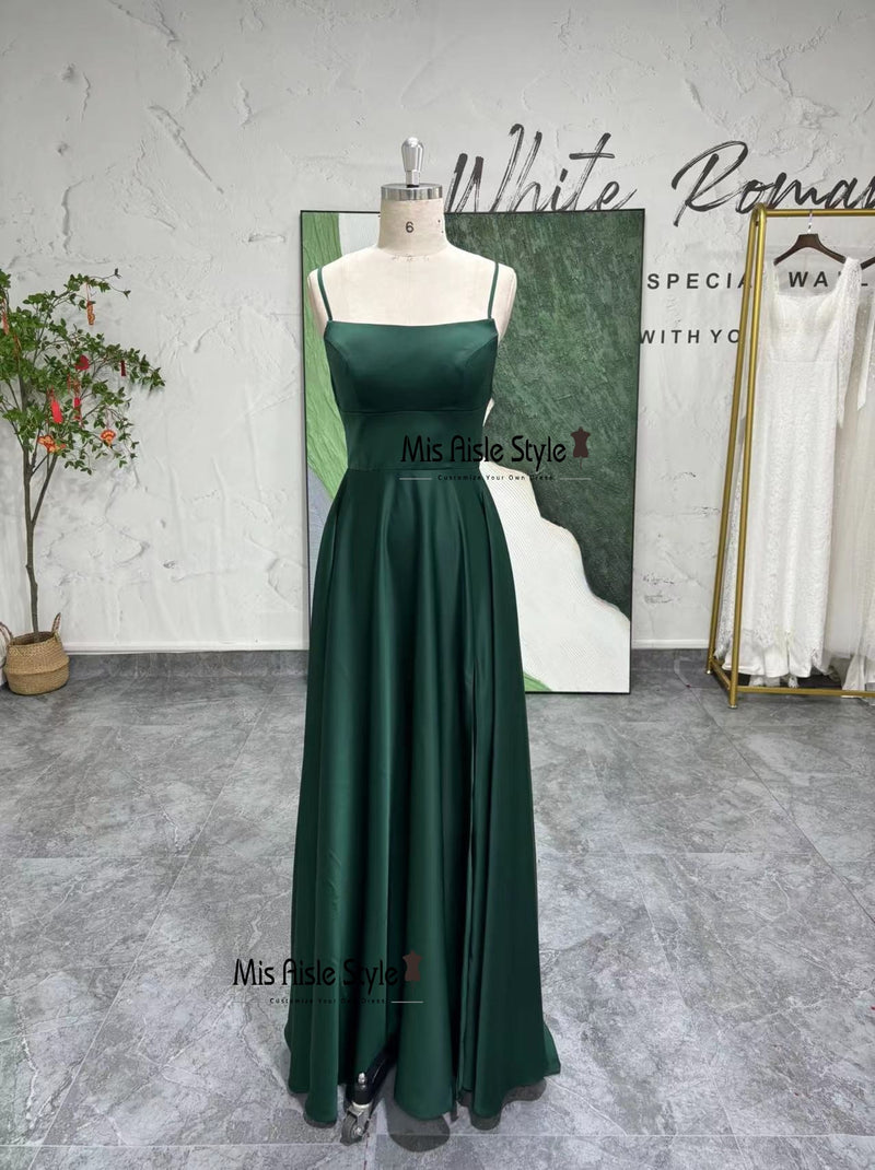 Green Party Dress