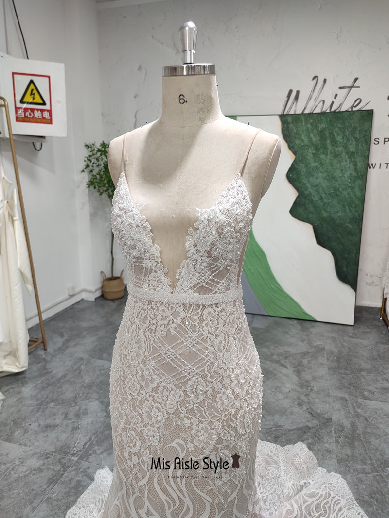 Sheath Wedding Dress