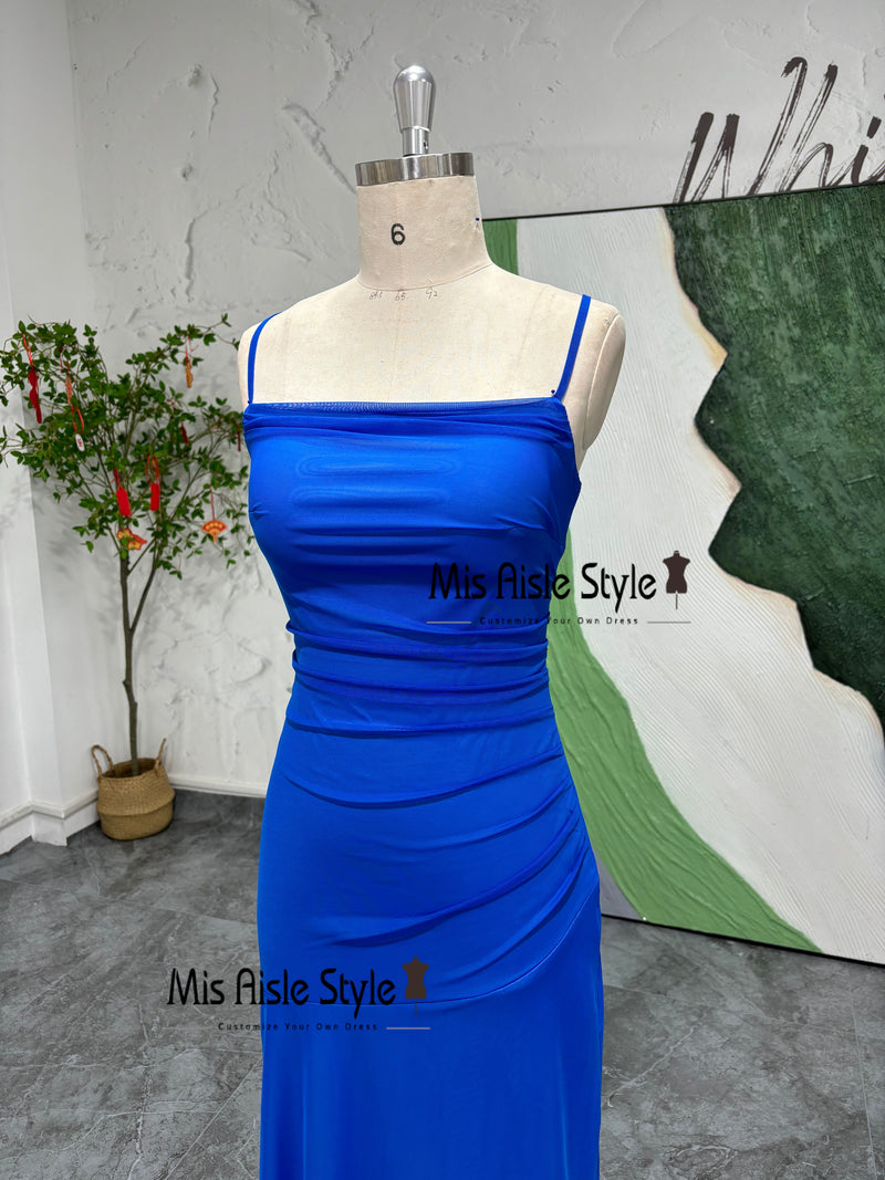 Square Neckline Prom Dress