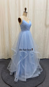 Blue Tulle Party Dress