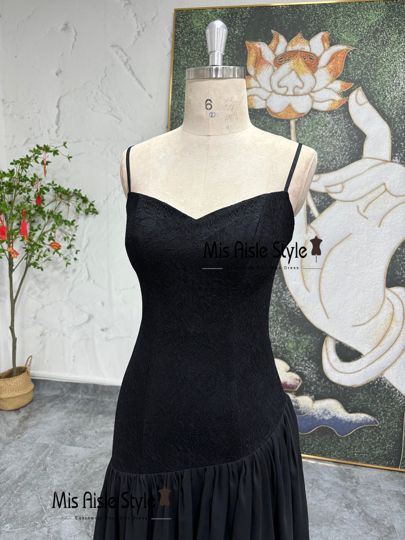 Spaghetti Straps Prom Dress