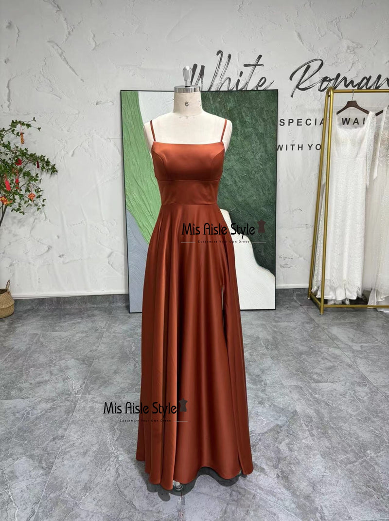 Orange Party Dress