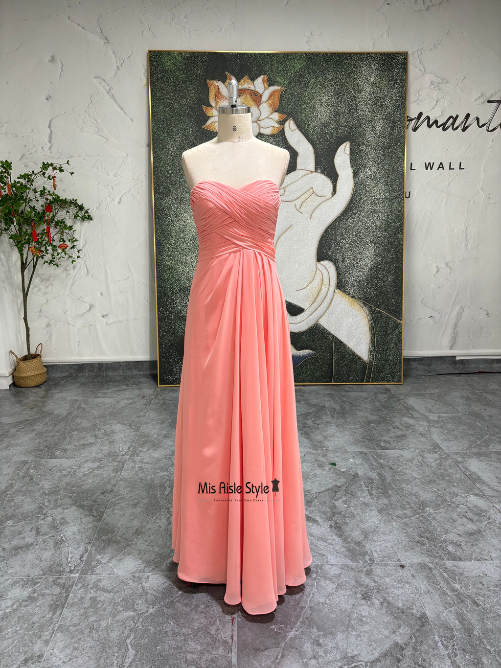 Long Bridesmaid Dress