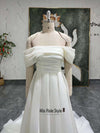 Off Shoulder Wedding Dress