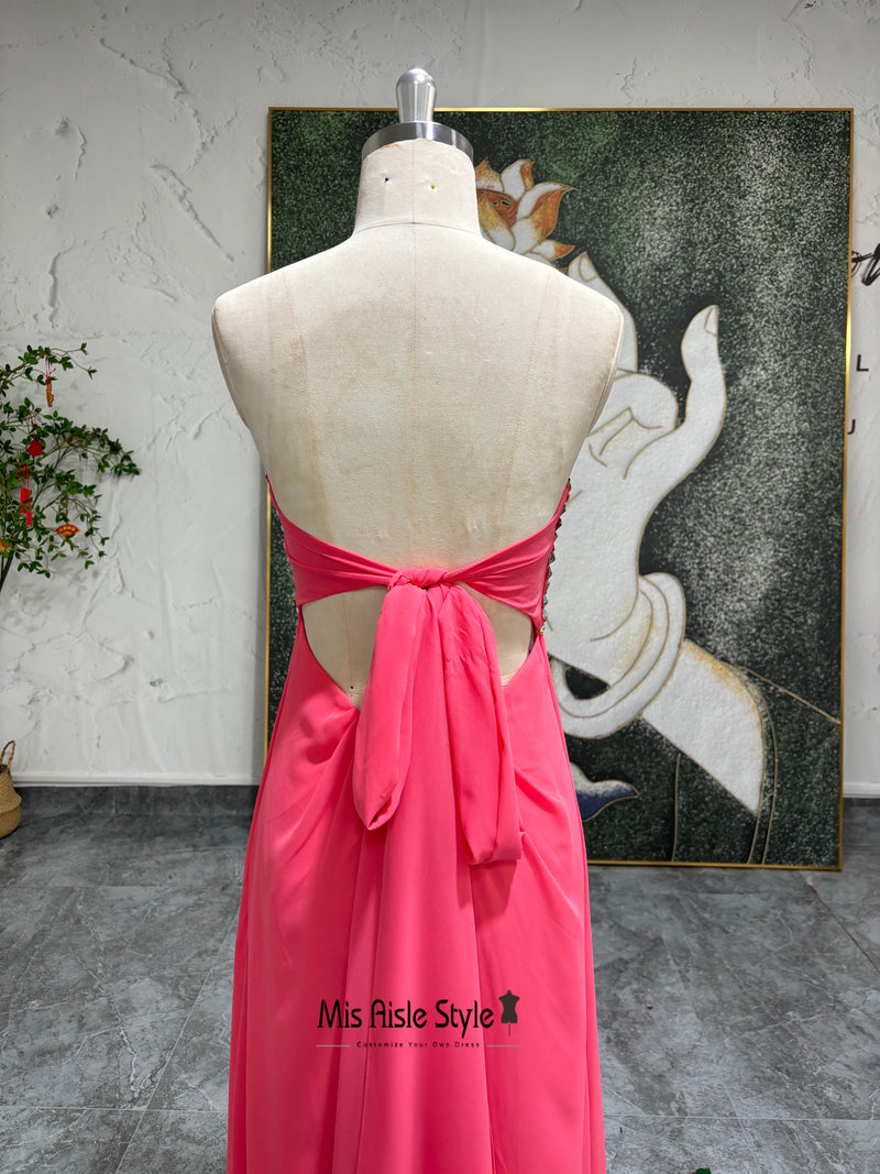 Pink Bridesmaid Dress