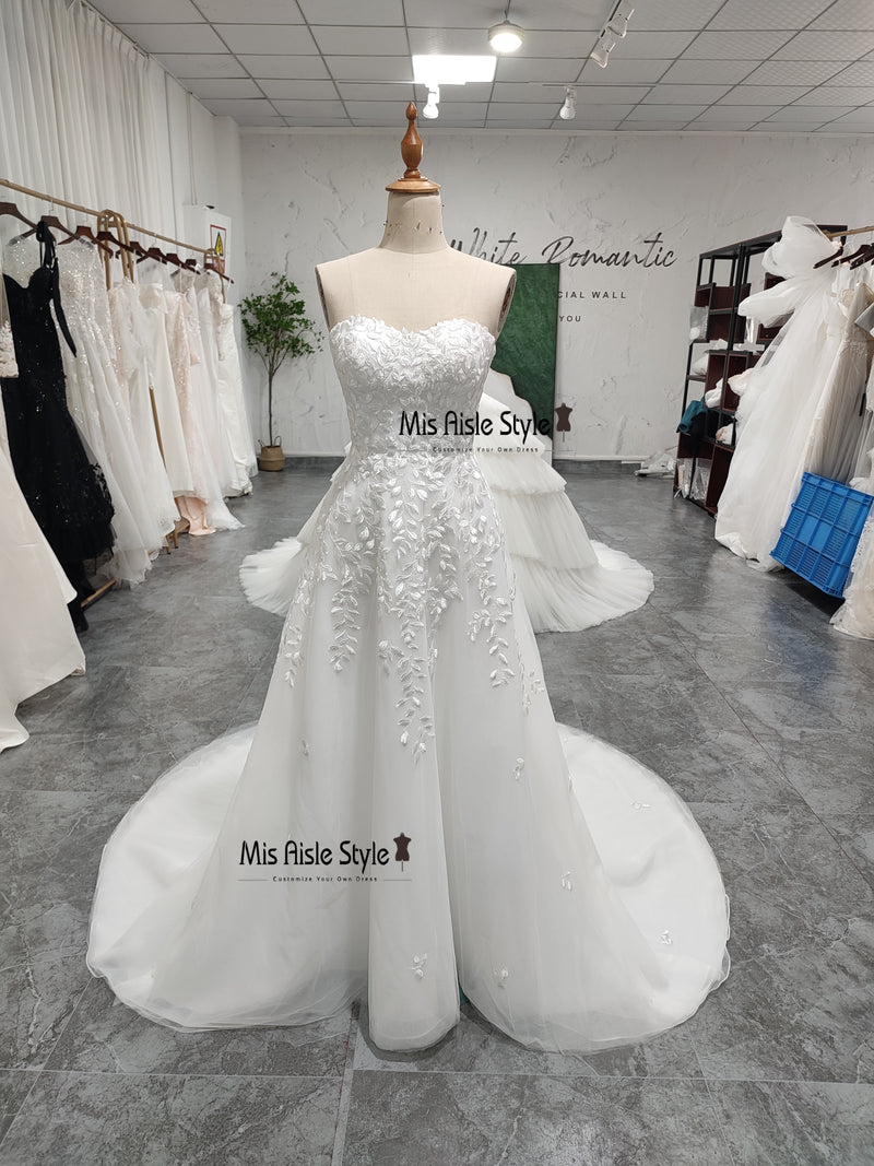 A Line Wedding Dress