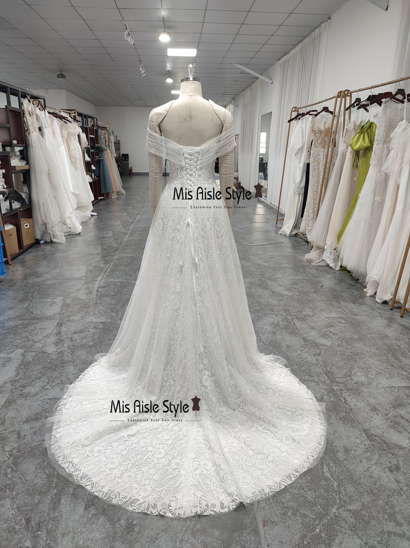 A Line Wedding Dress