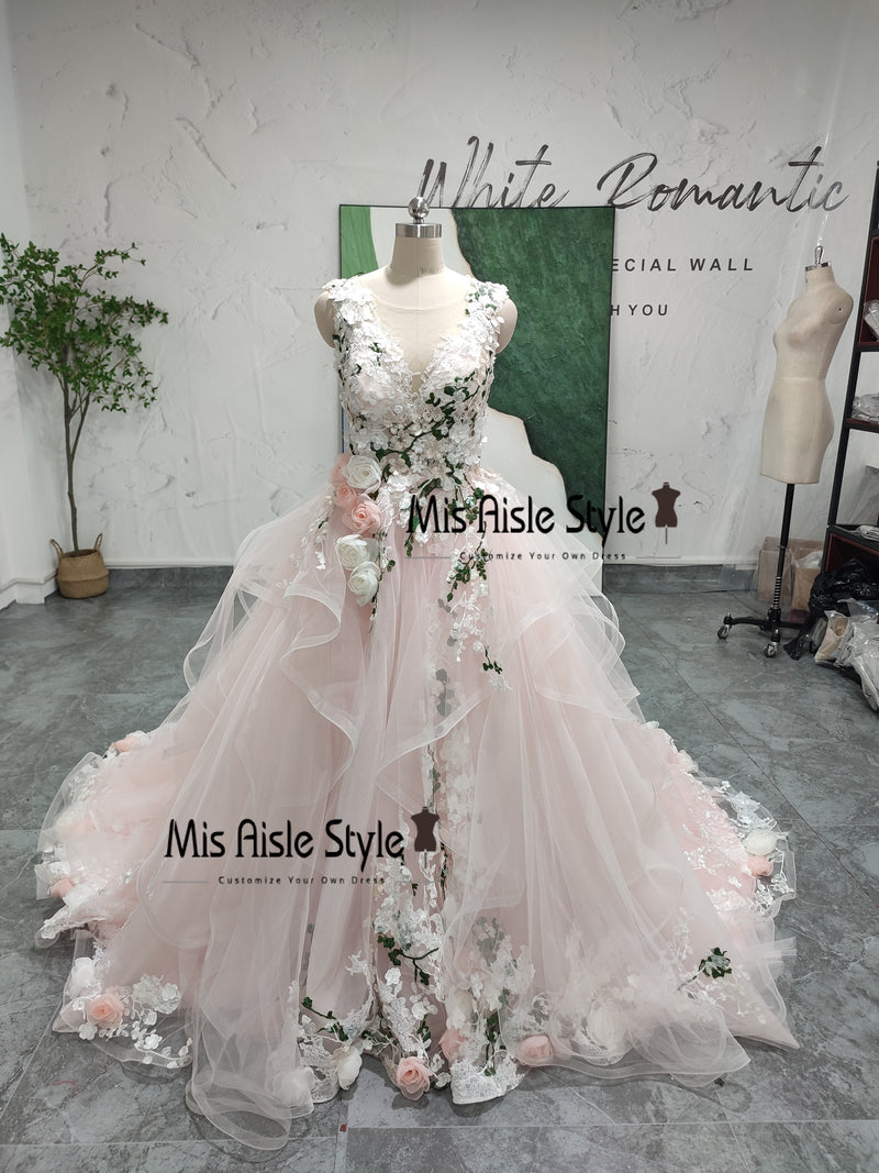 Colorful Wedding Dress