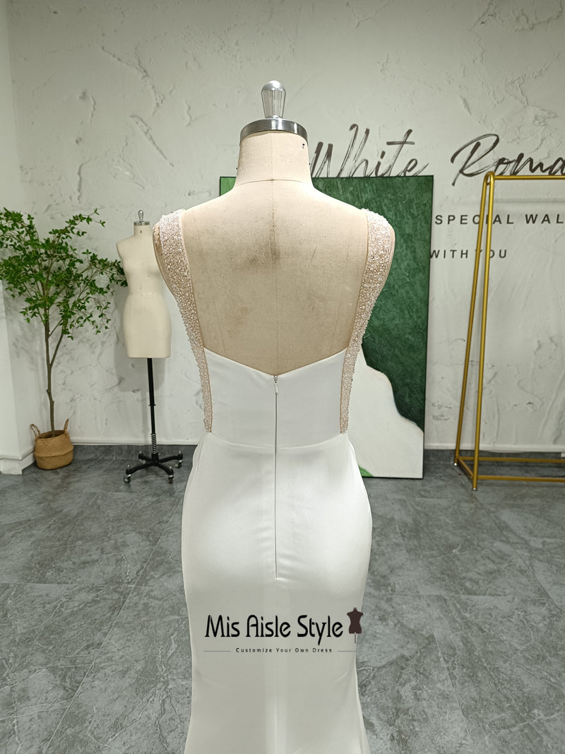 Sheath Wedding Dress