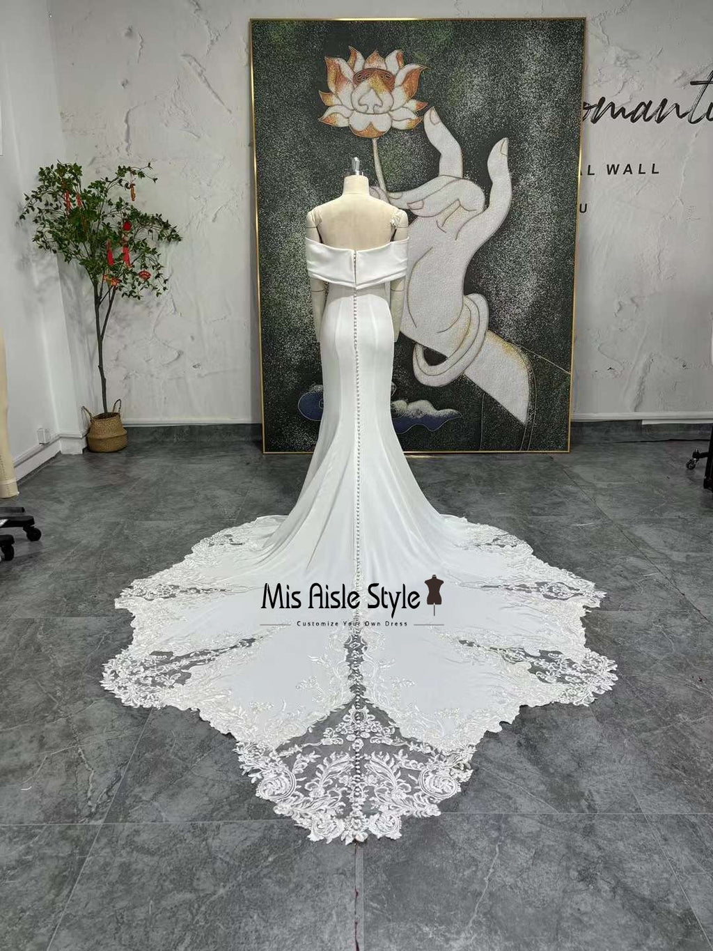 Fishtail Wedding Dress
