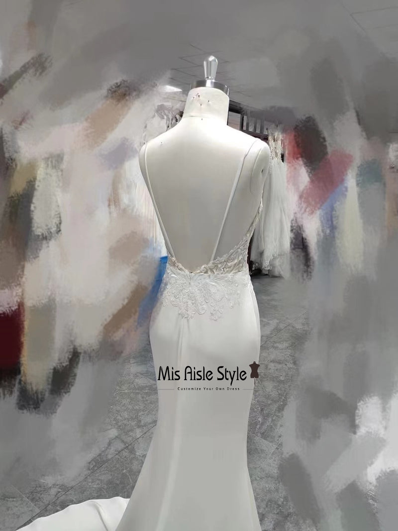 Sheath Wedding Dress