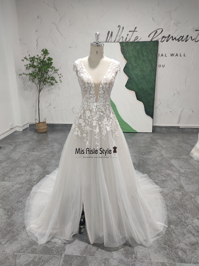 A Line Wedding Dress