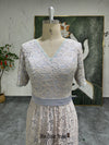 Silver Mother Of The Bride Dress