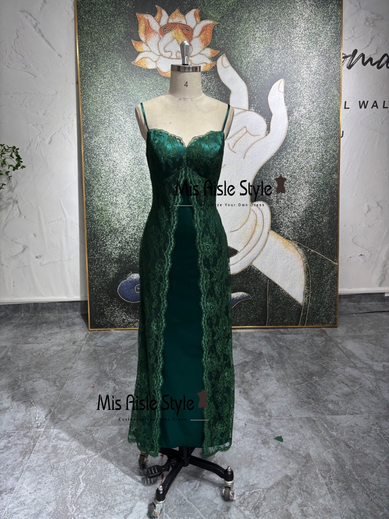 Vintage Green Prom Dress