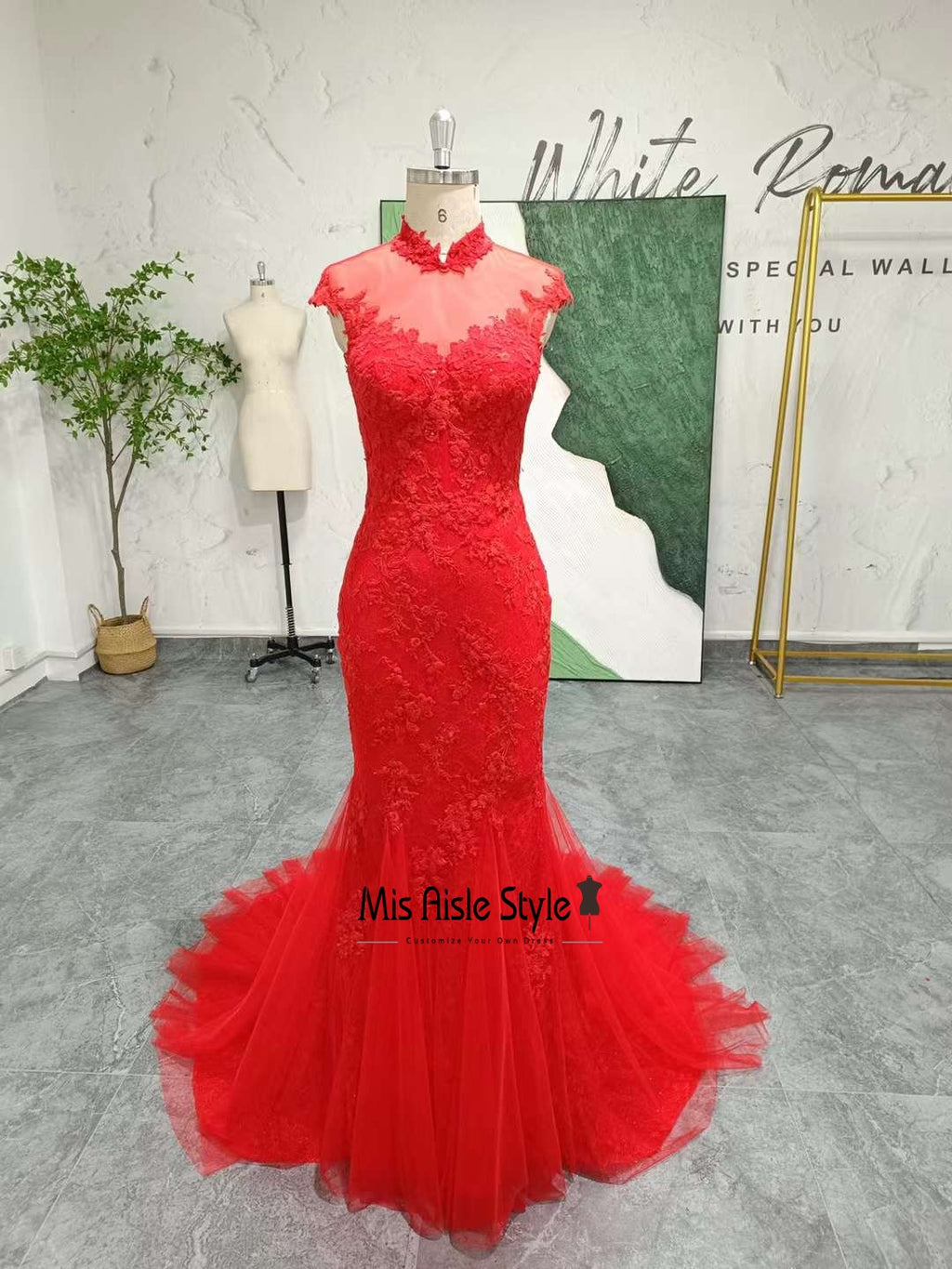 Mermaid Lace Wedding Dress