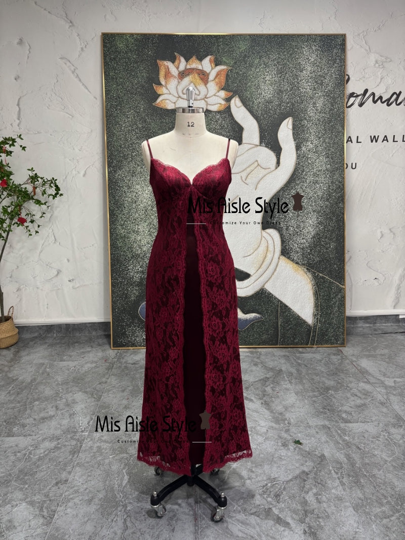 Vintage Red Prom Dress