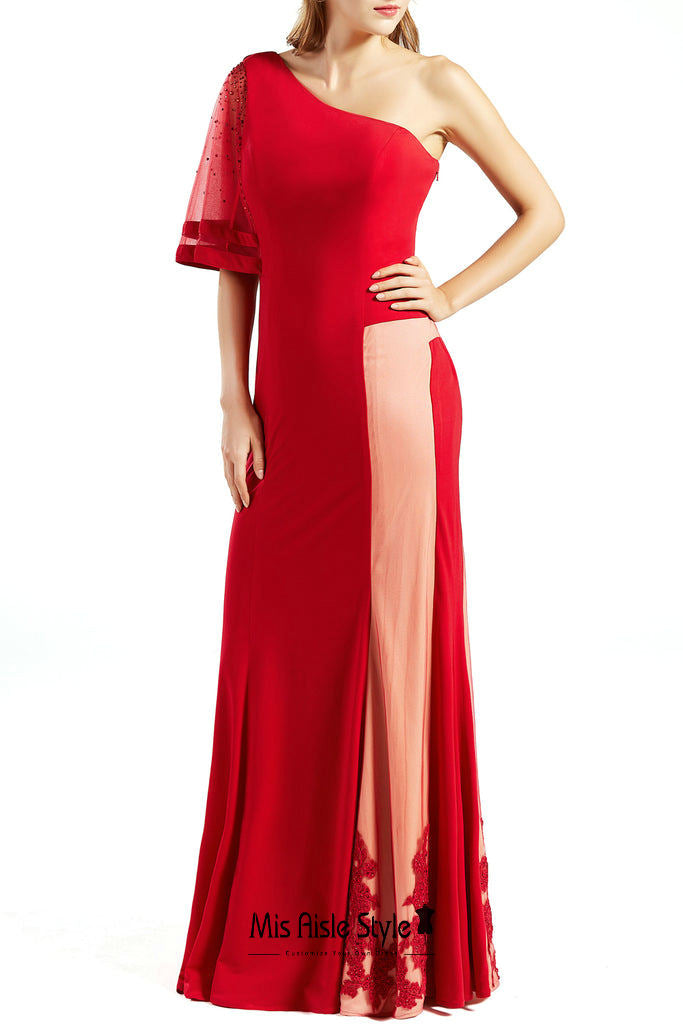fit and flare evening dress