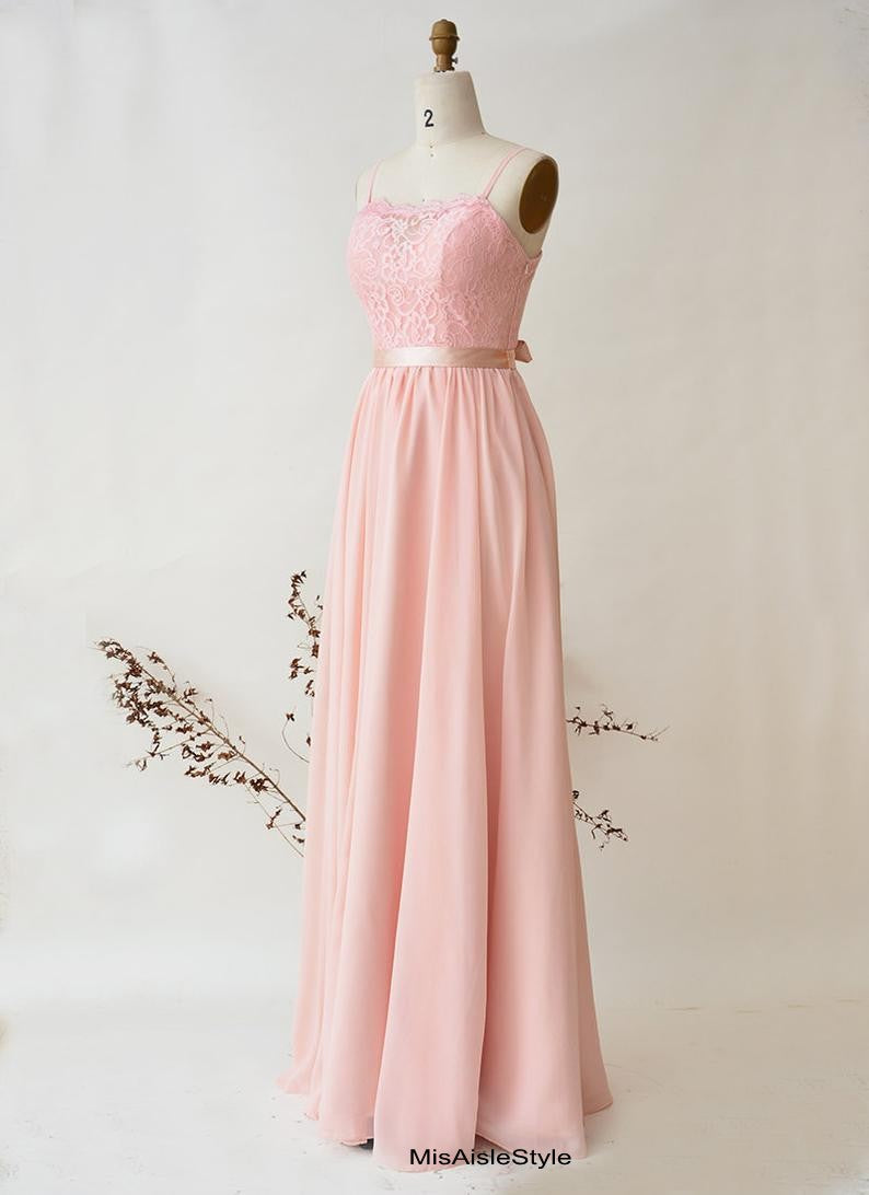 Pearl Pink Bridesmaid Dress