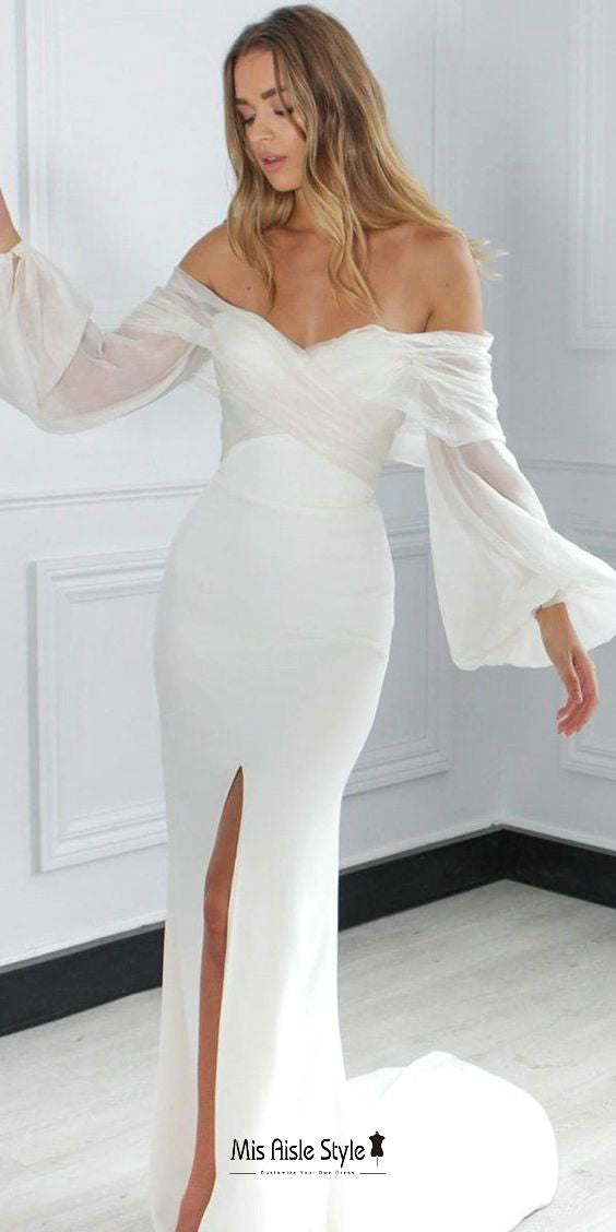 fitted wedding dress