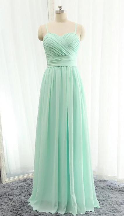 mint green bridesmaid dress
