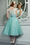 ice green bridesmaid dress