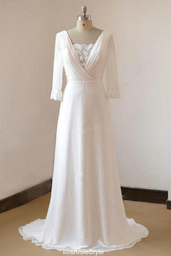 long sleeve plus size boho wedding dress Plus Size Boho Wedding Dresses | Bohemian Gowns for Curvy Brides