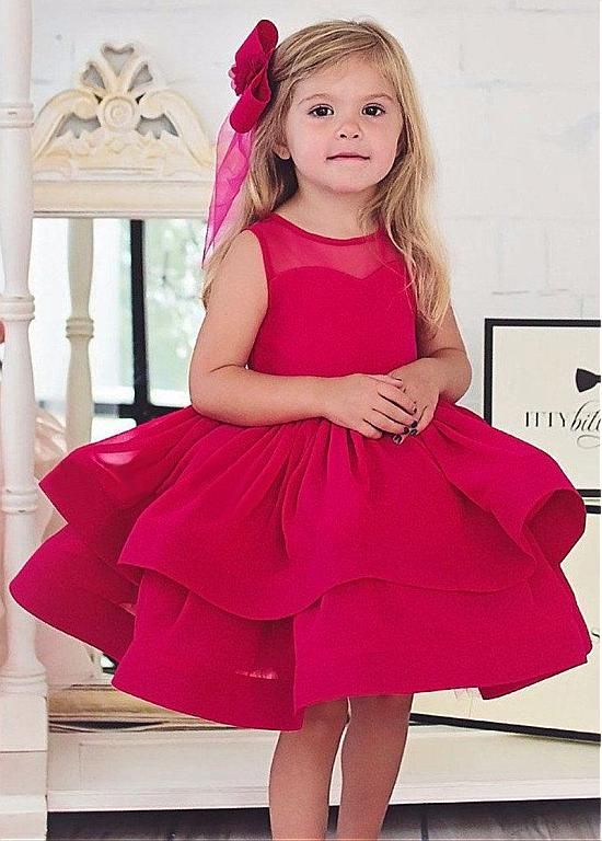 Gold Girls Pageant Dresses Sequined Toddler Ball Gowns Jewel Long Sleeves  Formal Kids Party Christmas Gown Flower Girl Dresses For Weddings From  Edc8, $74.71 | DHgate.Com