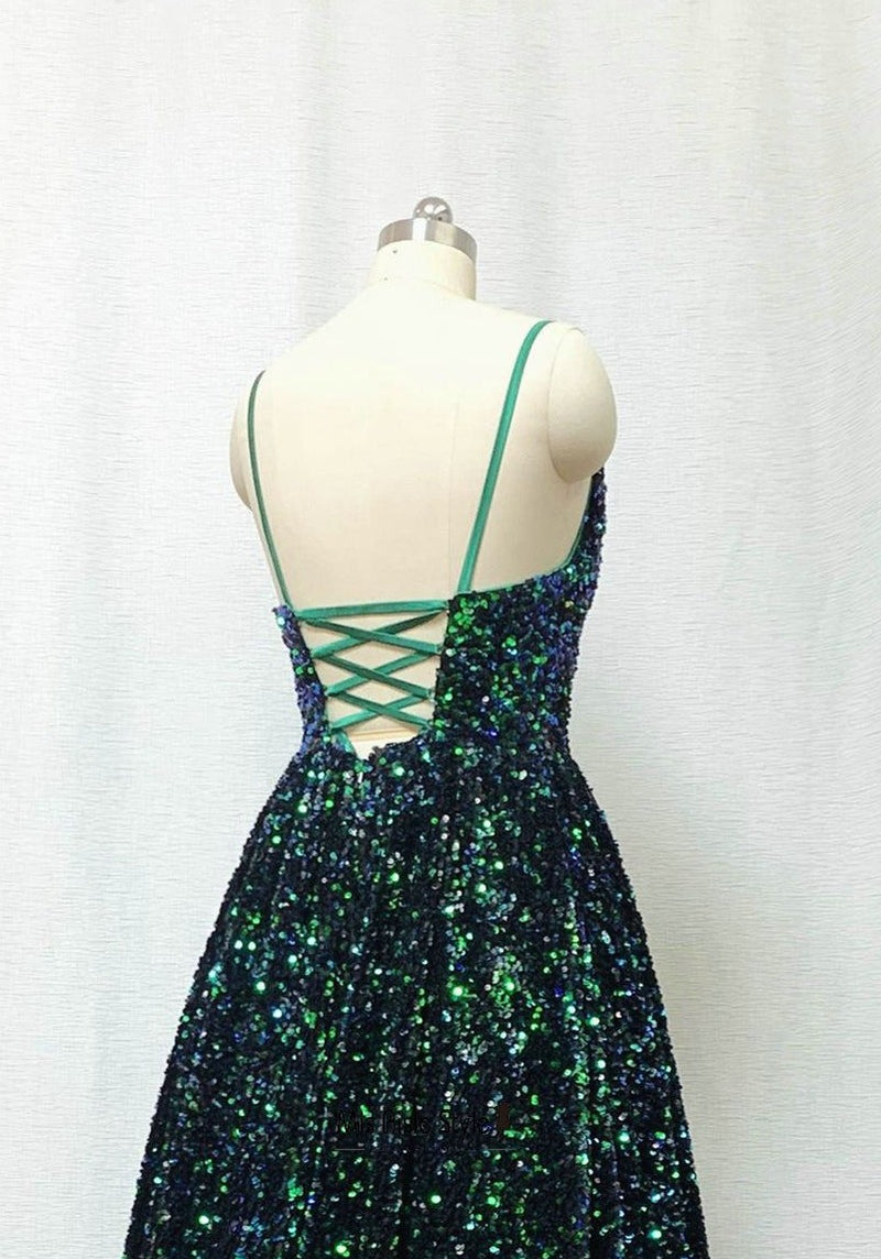 sparkle prom dress