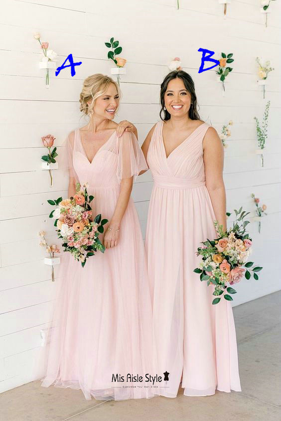 Off Shoulder Pink Pink Satin Bridesmaid Dresses Floor Length Wedding Guest  Gown With Elastic Silk Fabric And Side Split Junior Maid Of Honor Dress  BC11302 From Supercups666, $79.78 | DHgate.Com